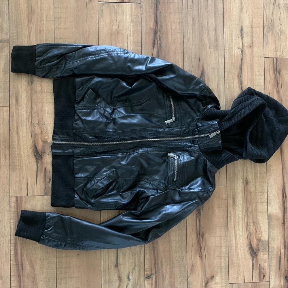 Leather jacket